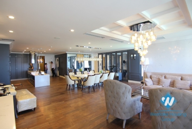 Luxury and modern style apartment for rent in L block, Ciputra, Hanoi